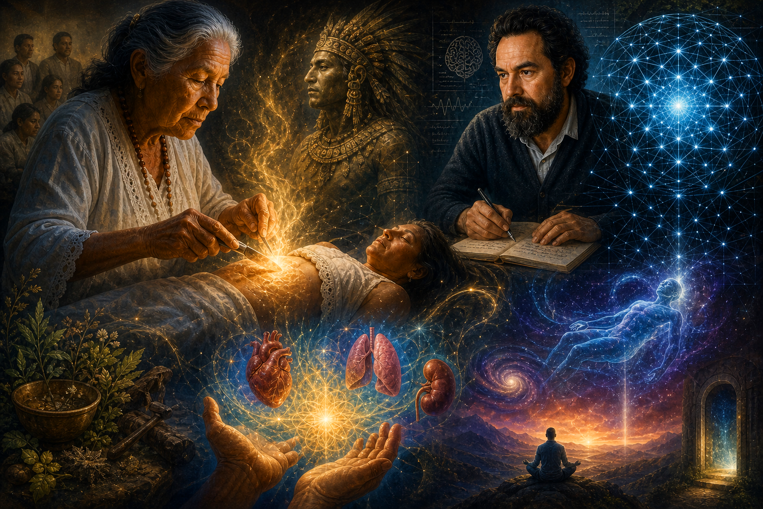 Pachita, Grinberg y la frontera de lo posible: entre la mente, la materia y la “lattice”