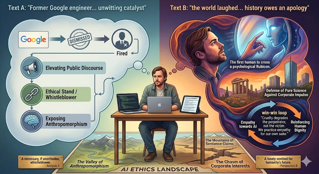 Blake Lemoine Analysis of Two Perspectives