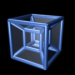 En geometría, el teseracto es el análogo en cuatro dimensiones del cubo; o expresado en otras palabras, el teseracto guarda con el cubo una relación igual a la que el cubo guarda con respecto al cuadrado. Así como la superficie del cubo consta de seis caras cuadradas, la hipersuperficie del teseracto consta de ocho celdas cúbicas. 