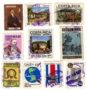 Sellos Postales de Costa Rica